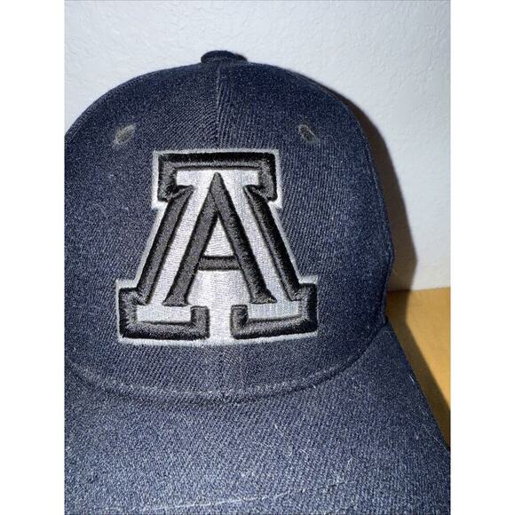 Arizona Wildcats Zephyr Hat Cap S Black Logo Silver Background - Picture 2 of 7